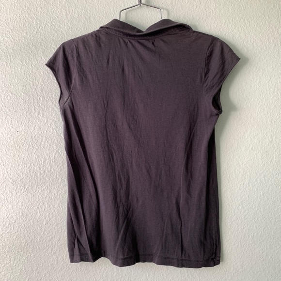 Ruehl 925 blouse beaded top layer short sleeve M - Picture 5 of 10